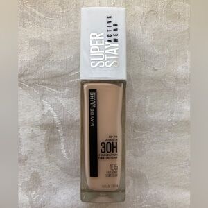 Maybelline Super Stay Active Wear Full Coverage Foundation Shade 105 Fair Ivory